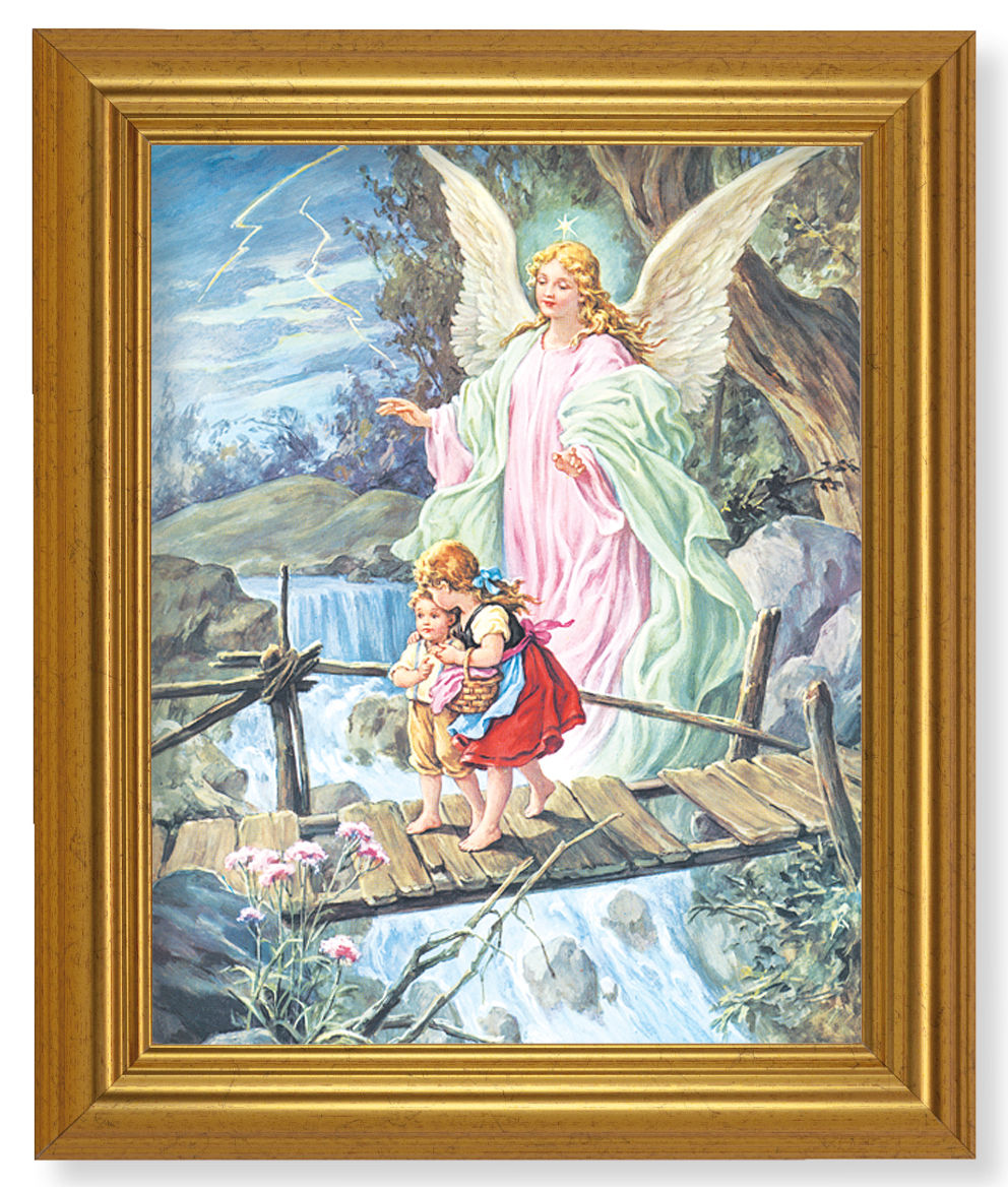 Guardian Angel 8x10 Framed Print Under Glass