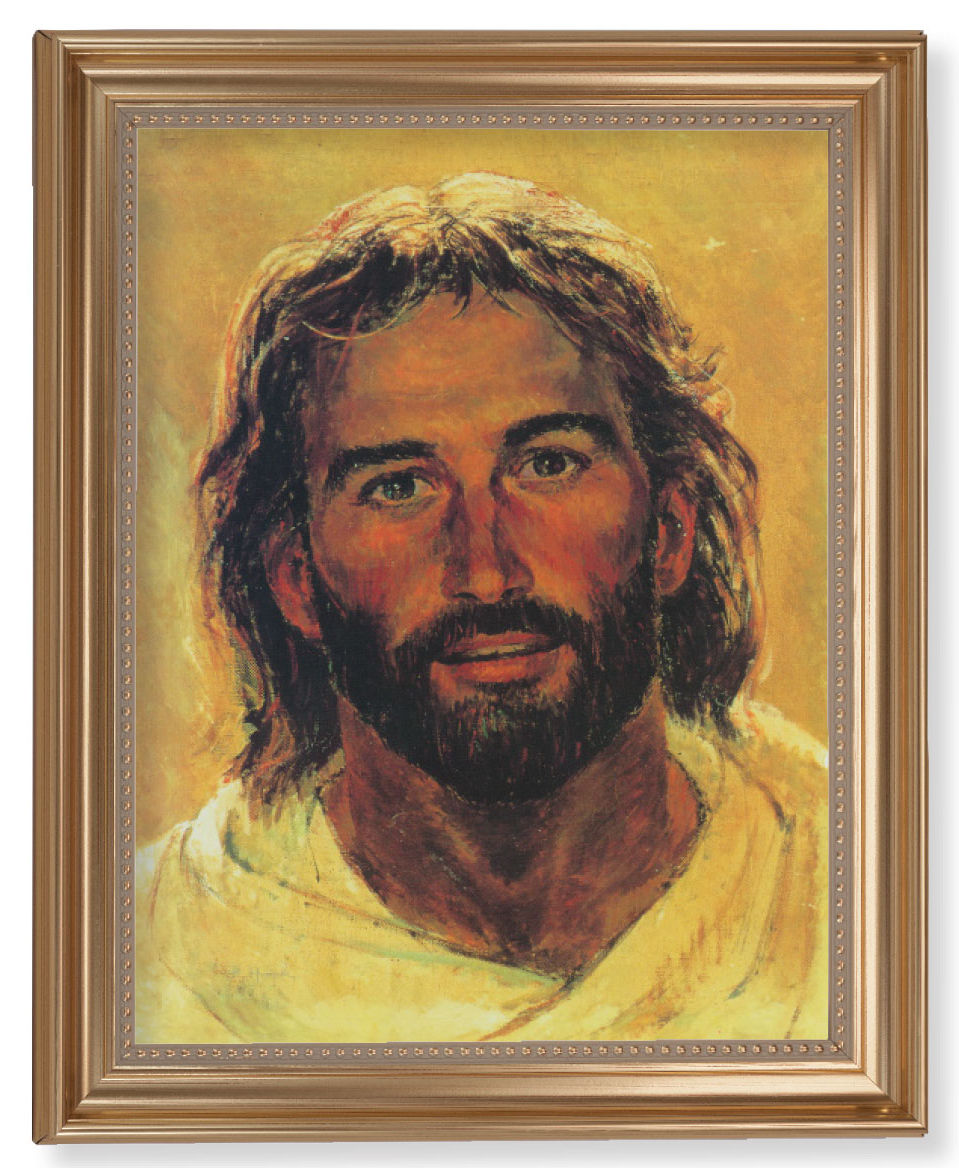 Head of Christ 11x14 Framed Print Artboard