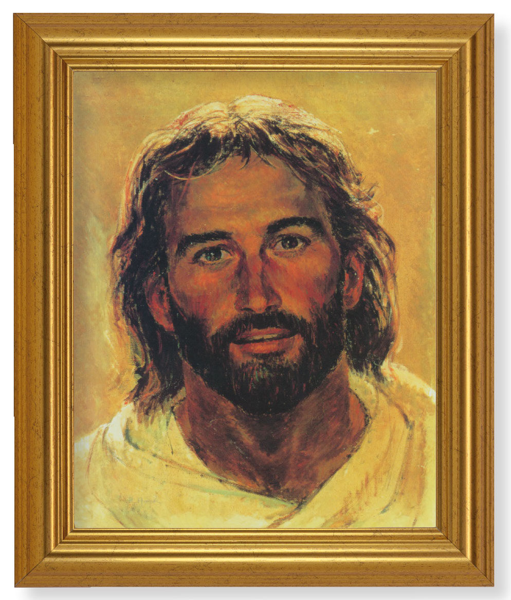 Head of Christ 8x10 Framed Print Under Glass