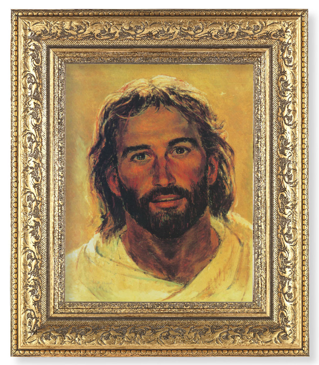 Head of Christ 8x10 Framed Print Under Glass