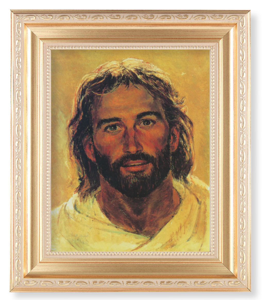 Head of Christ 8x10 Framed Print Under Glass
