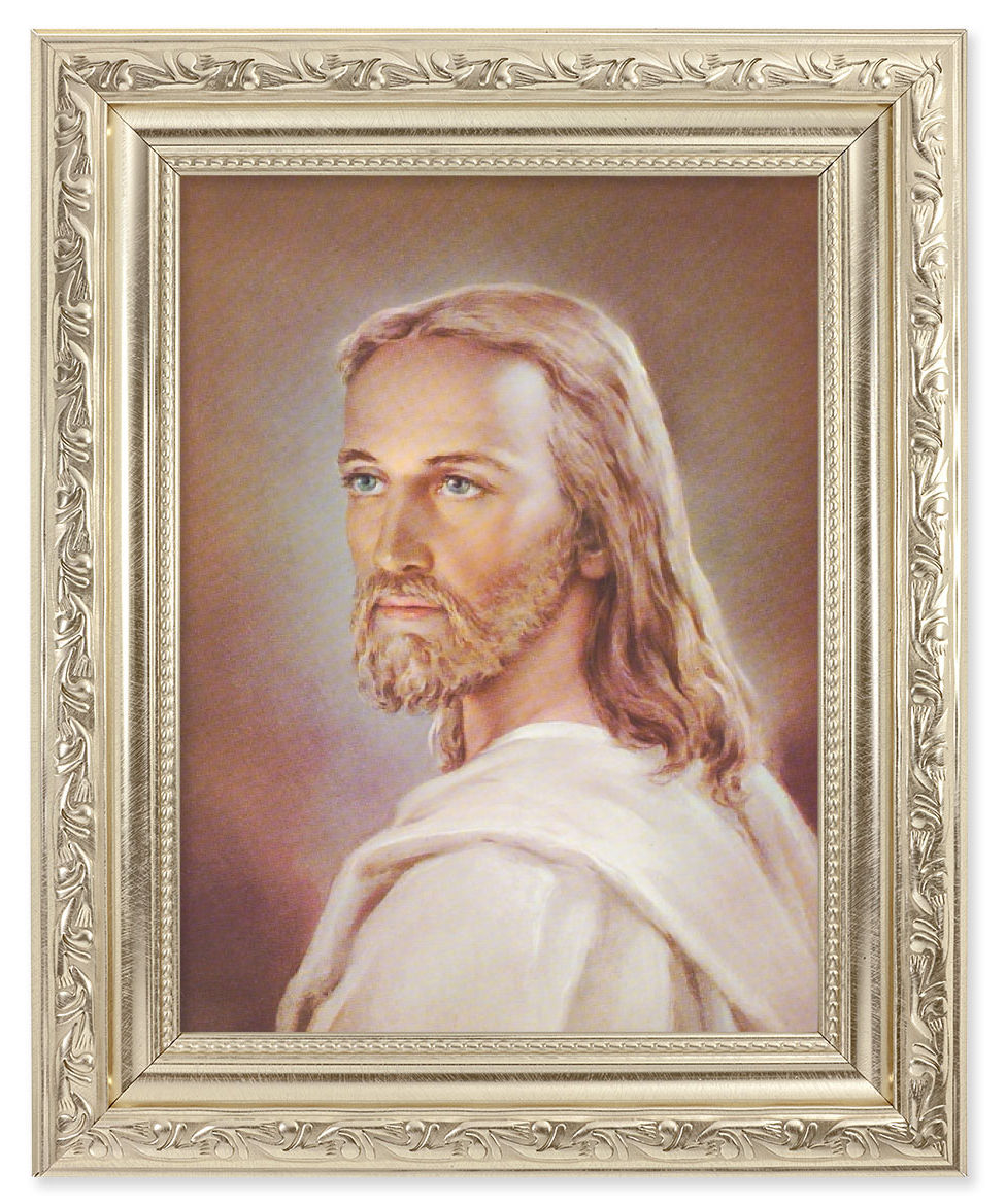 Head of Christ by Sallman 6x8 Print Under Glass