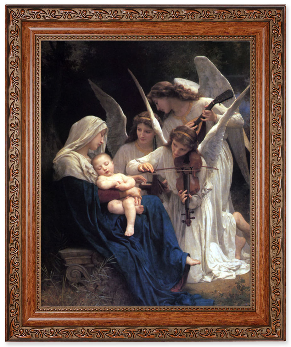 Heavenly Melody Madonna 8x10 Framed Print Under Glass