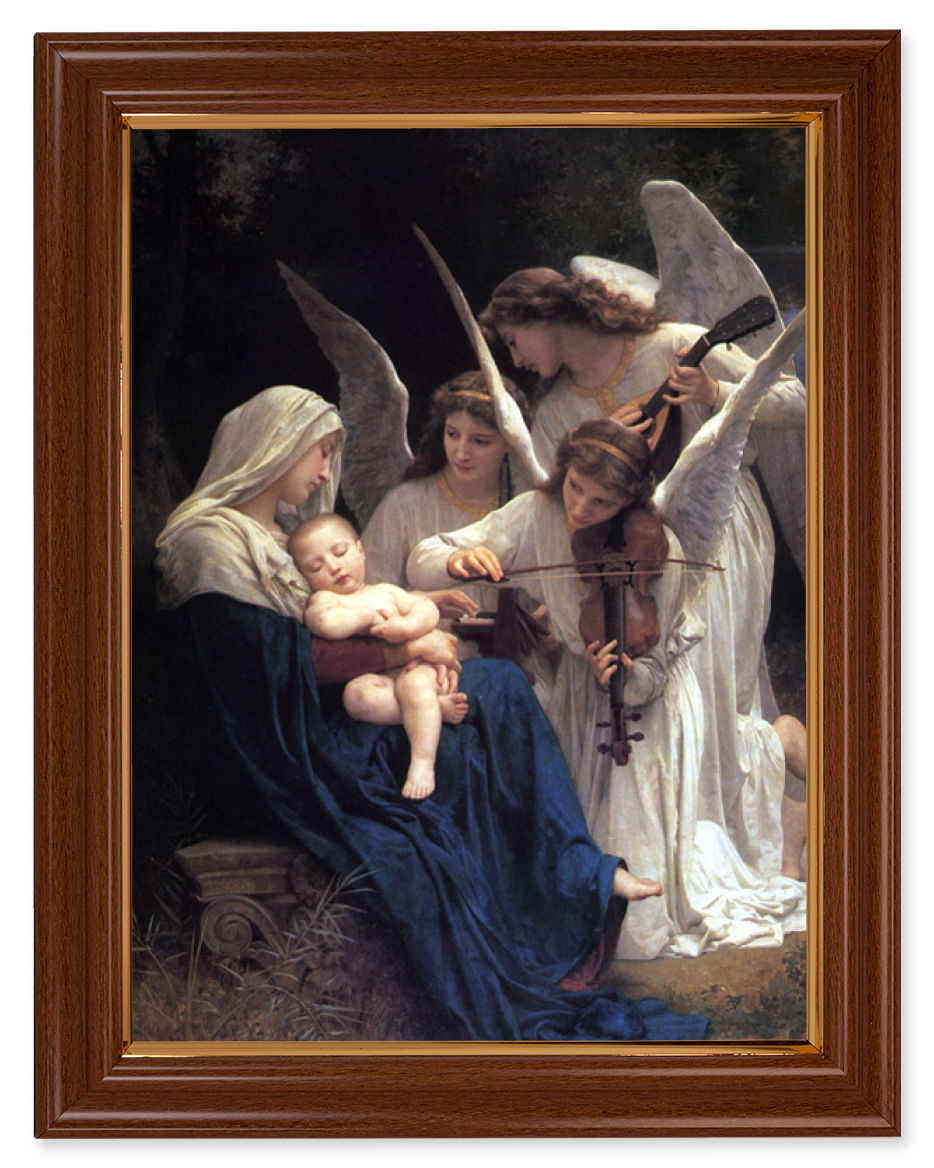 Heavenly Melody by Bouguereau 12x16 Framed Print Artboard