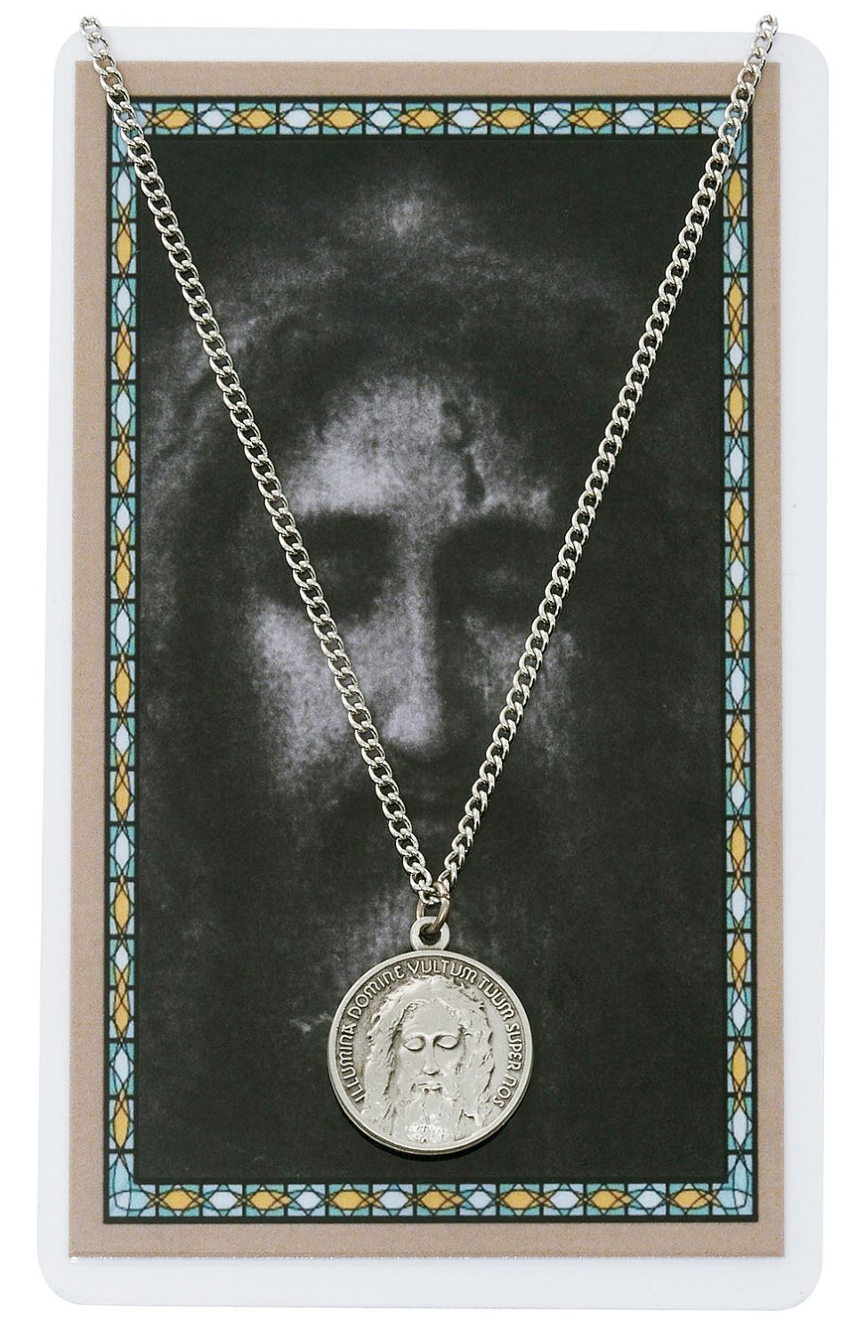 Holy Face of Jesus Medal and Prayer Card
