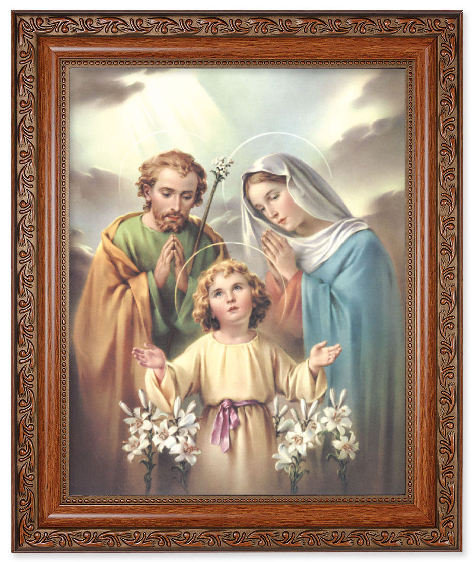 Holy Family 8x10 Framed Print Under Glass