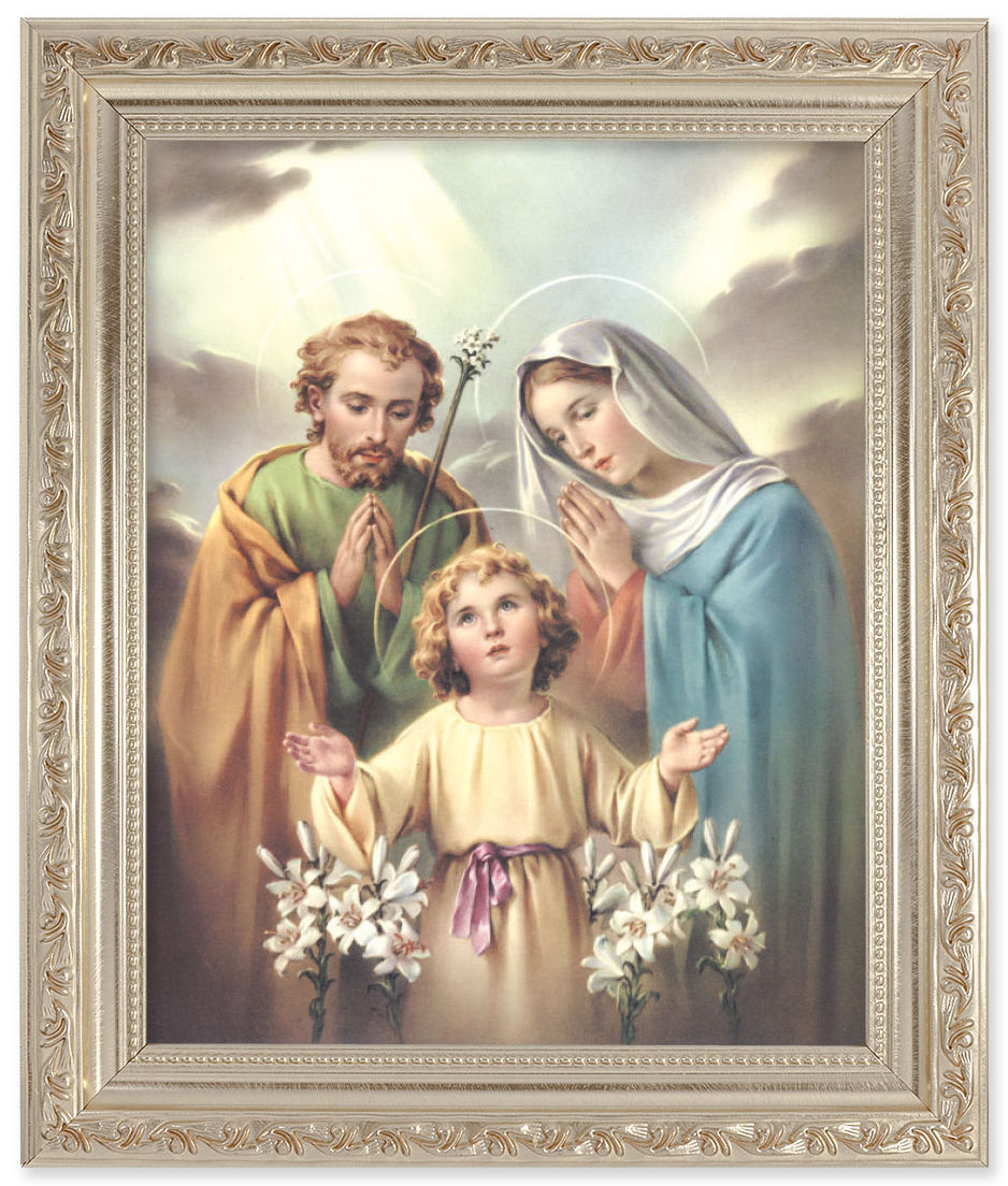 Holy Family 8x10 Framed Print Under Glass