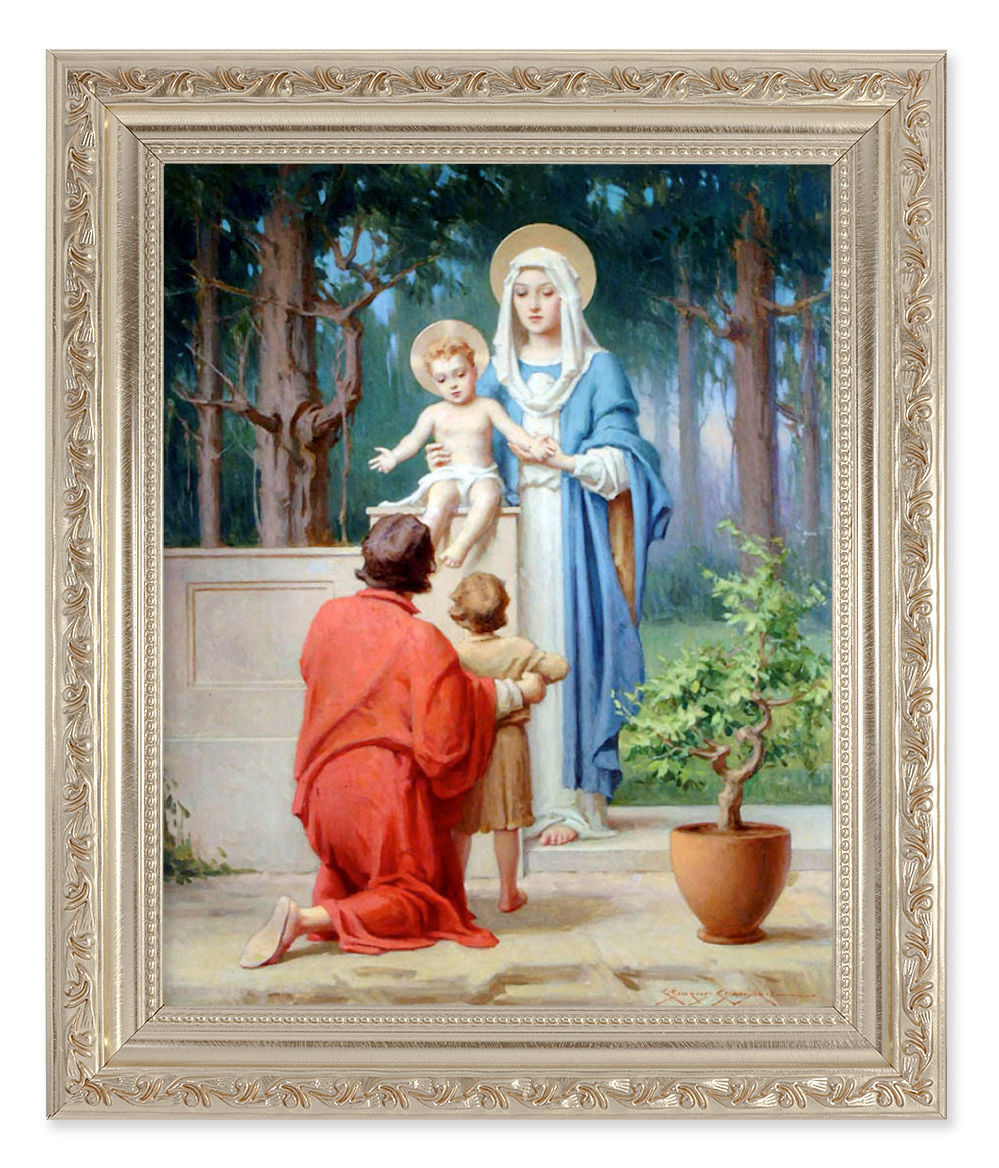 Holy Family with St. John the Baptist 8x10 Framed Print Under Glass
