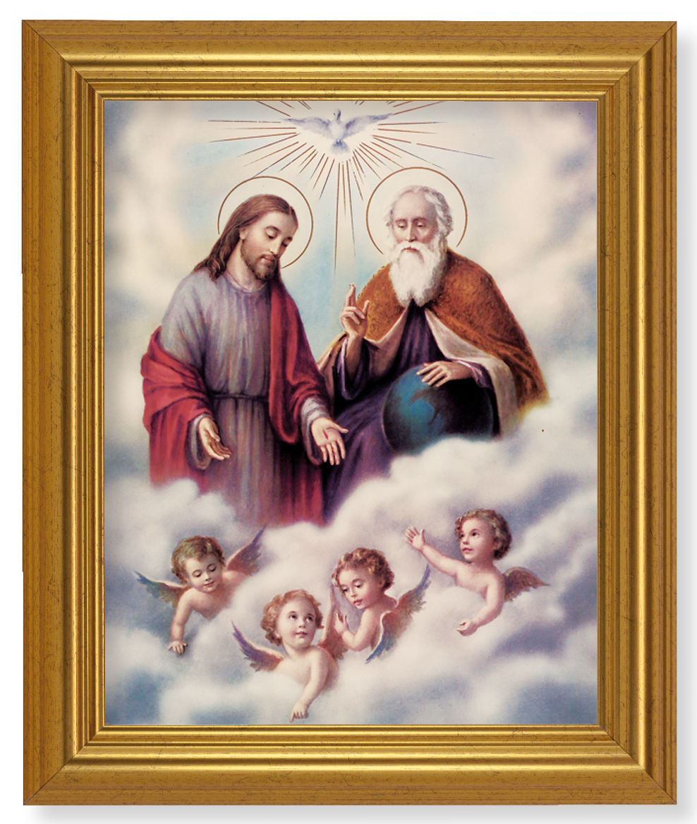 Holy Trinity 8x10 Framed Print Under Glass