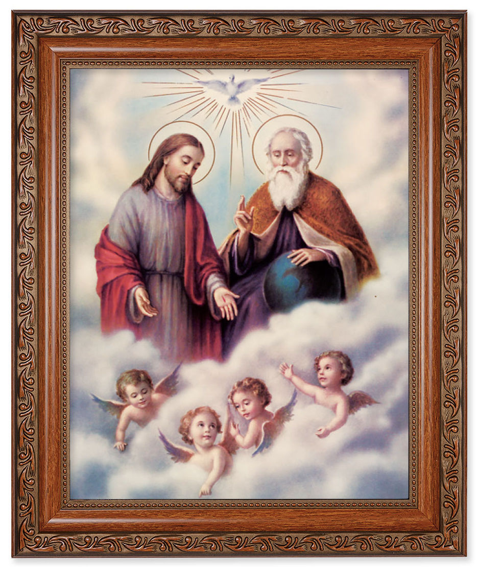 Holy Trinity 8x10 Framed Print Under Glass
