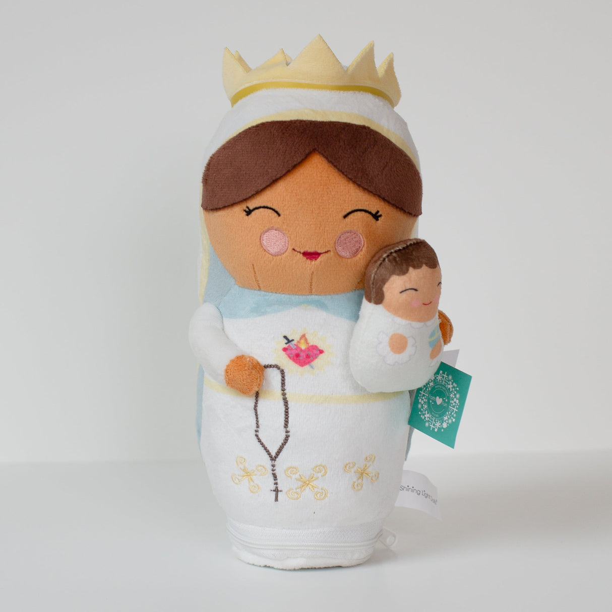 Our Lady of the Rosary - Hail Mary Audio Plush Doll