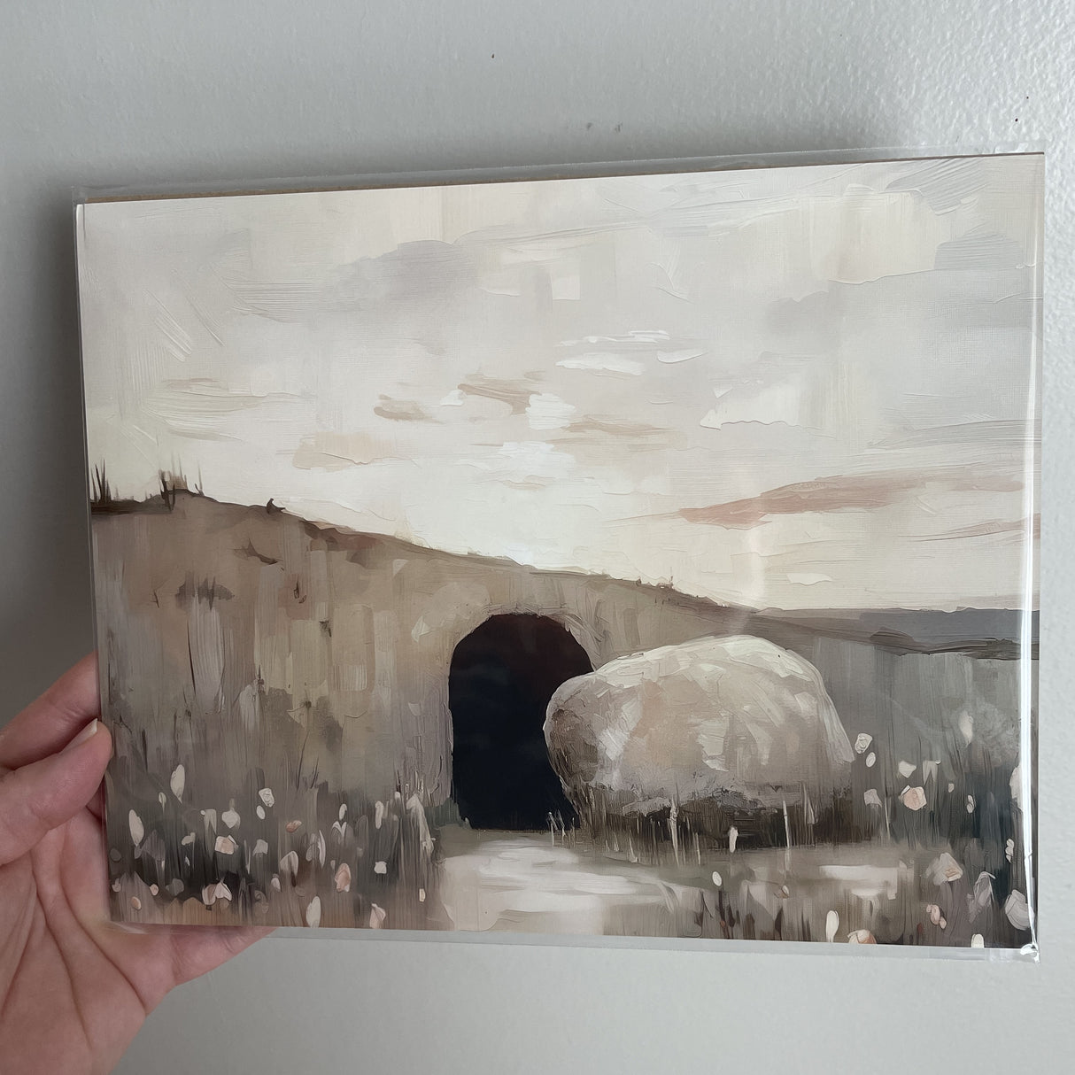 He is Risen Art Unframed Print