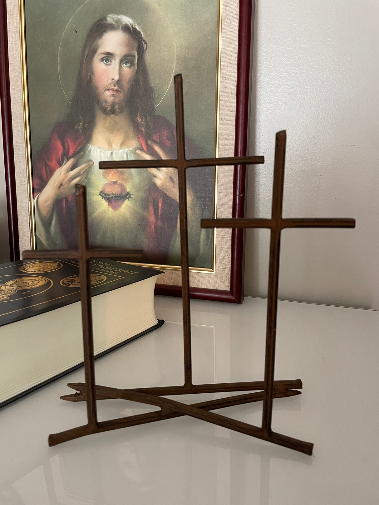 Golgotha Tabletop Cross 9 3/4"