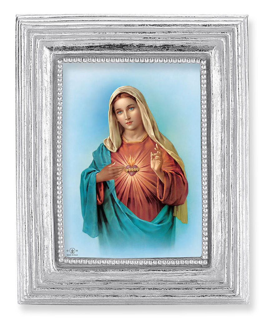 Immaculate Heart of Mary 2.5x3.5 Print Under Glass