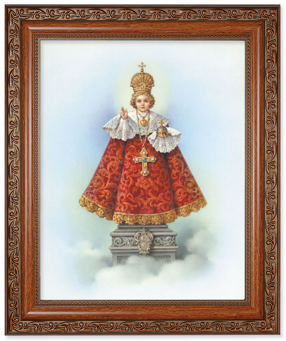 Infant of Prague 8x10 Framed Print Under Glass
