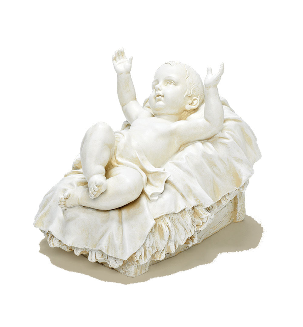 Ivory Infant Jesus Figure for 38" Nativity Set