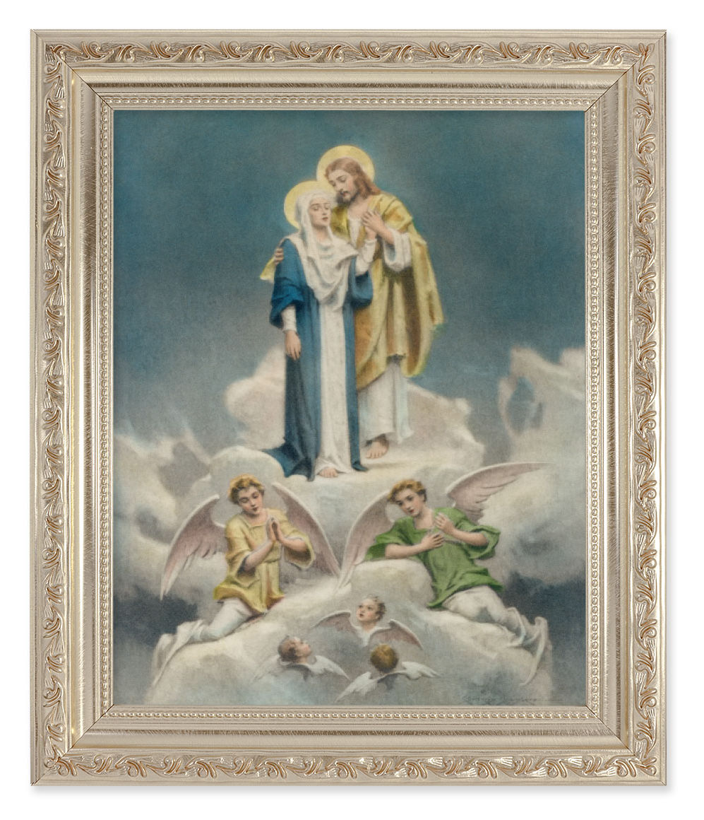 Jesus and Mary 8x10 Framed Print Under Glass