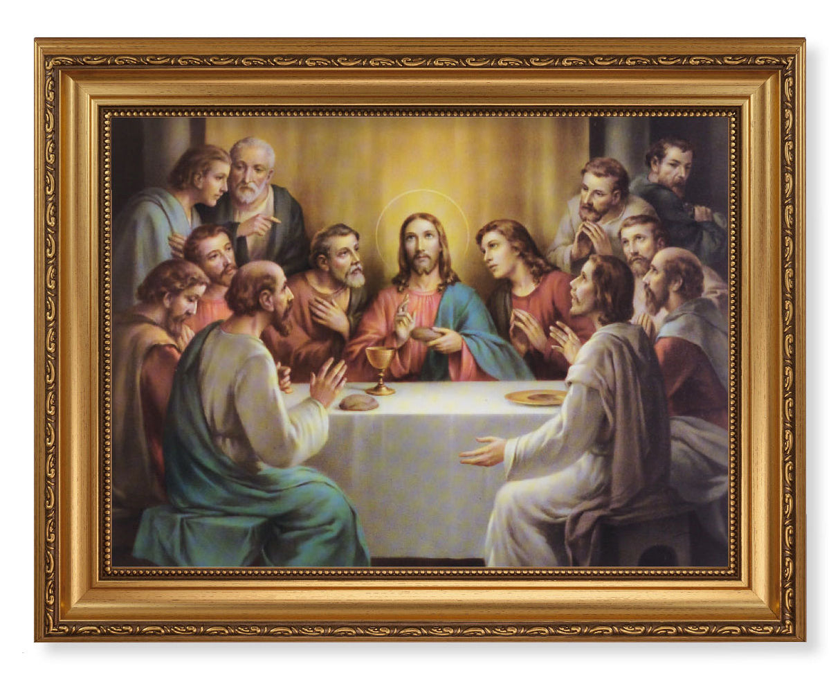 Last Supper 12x16 Framed Print Artboard