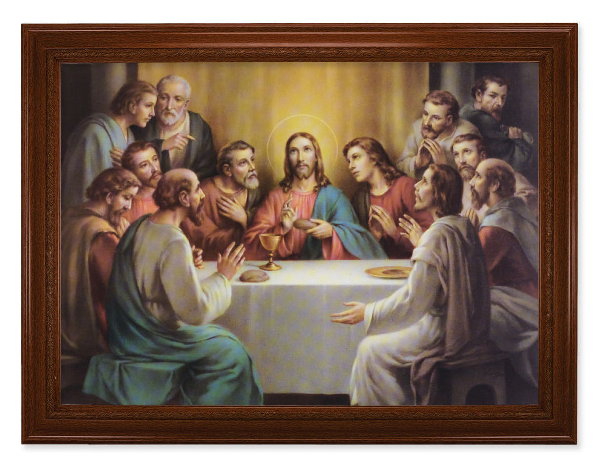Last Supper 19x27 Framed Print Artboard