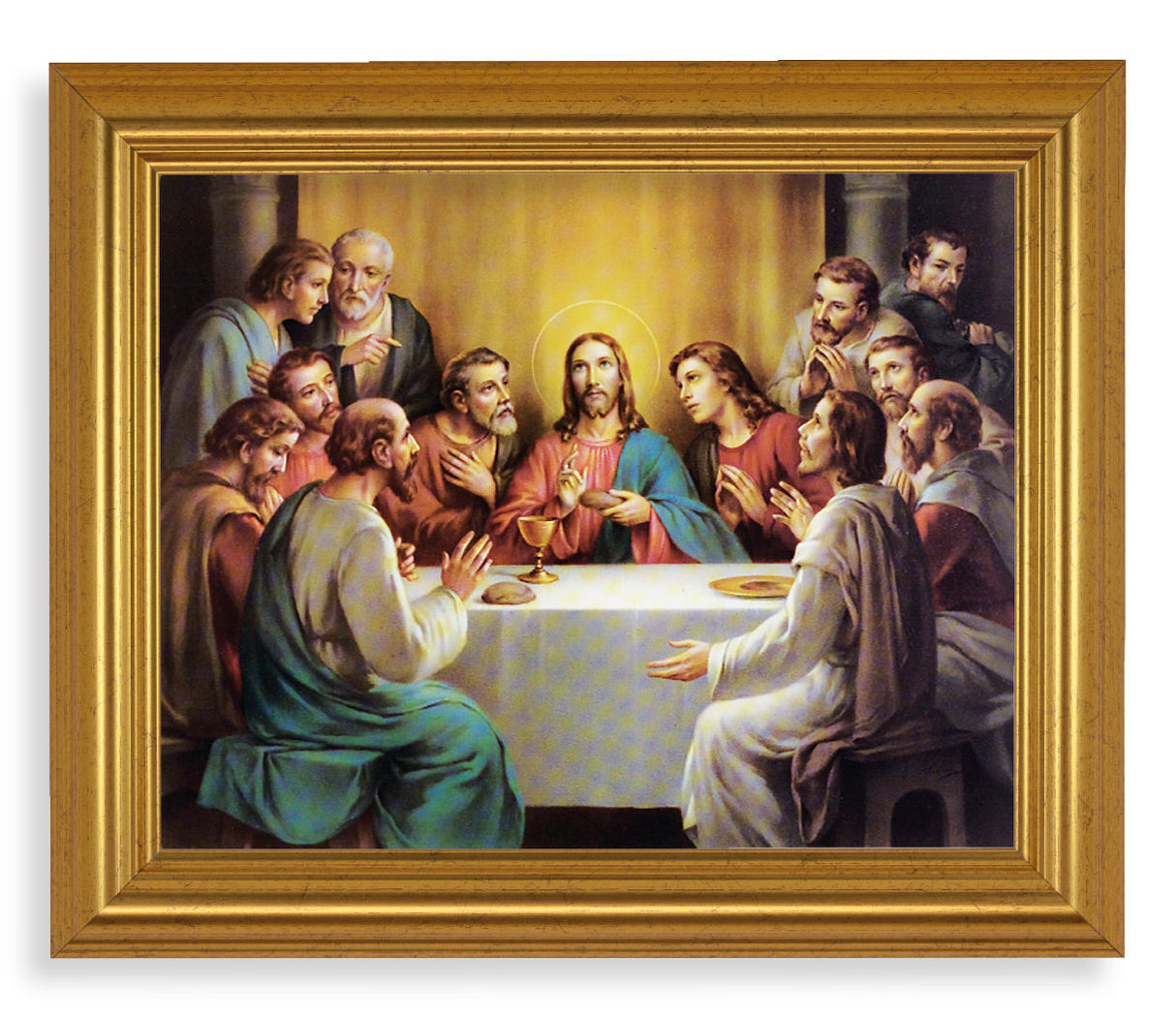 Last Supper 8x10 Framed Print Under Glass