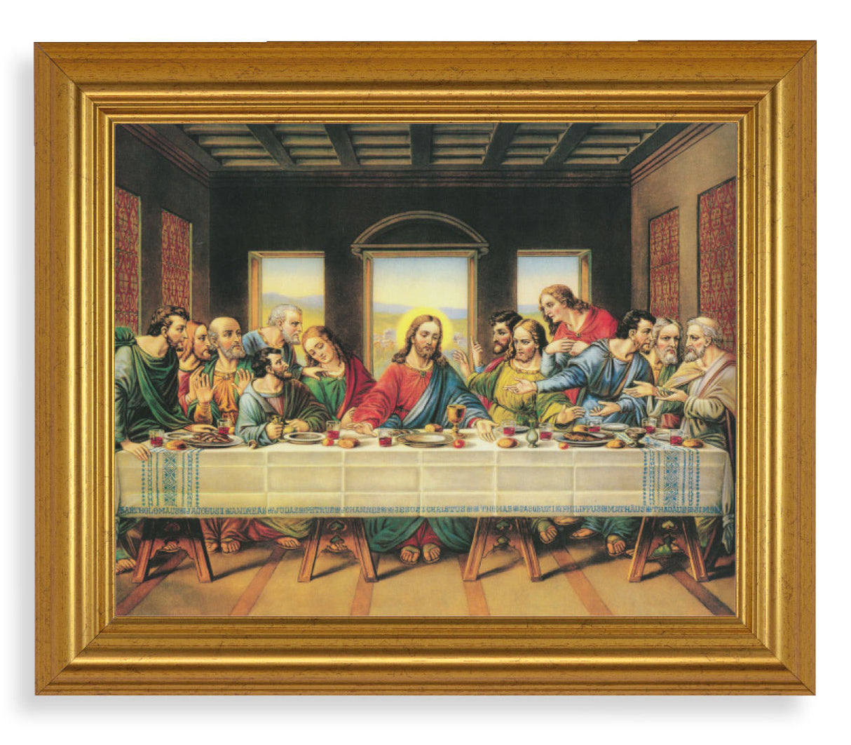 Last Supper 8x10 Framed Print Under Glass