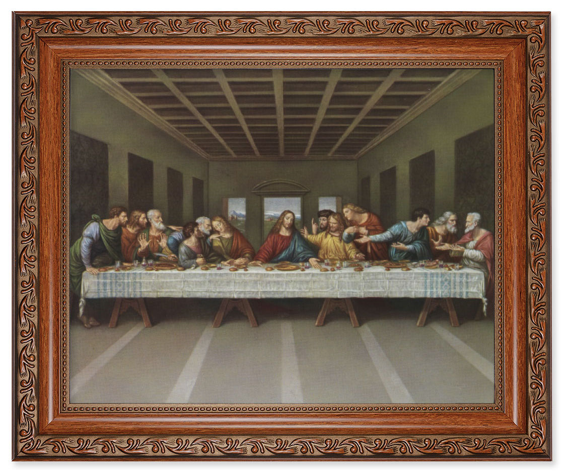 Last Supper 8x10 Framed Print Under Glass