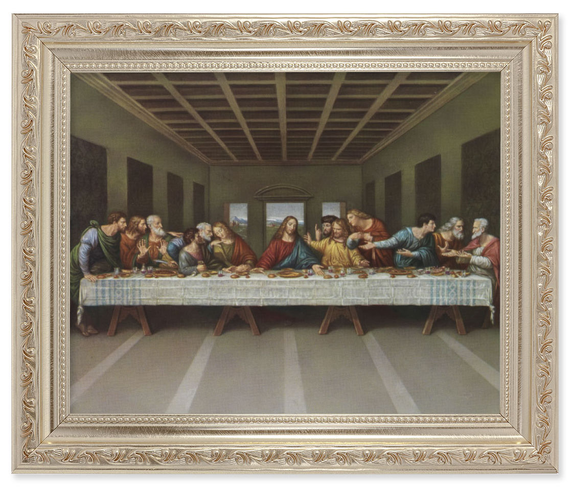 Last Supper 8x10 Framed Print Under Glass
