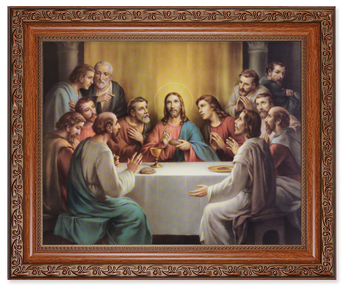 Last Supper 8x10 Framed Print Under Glass