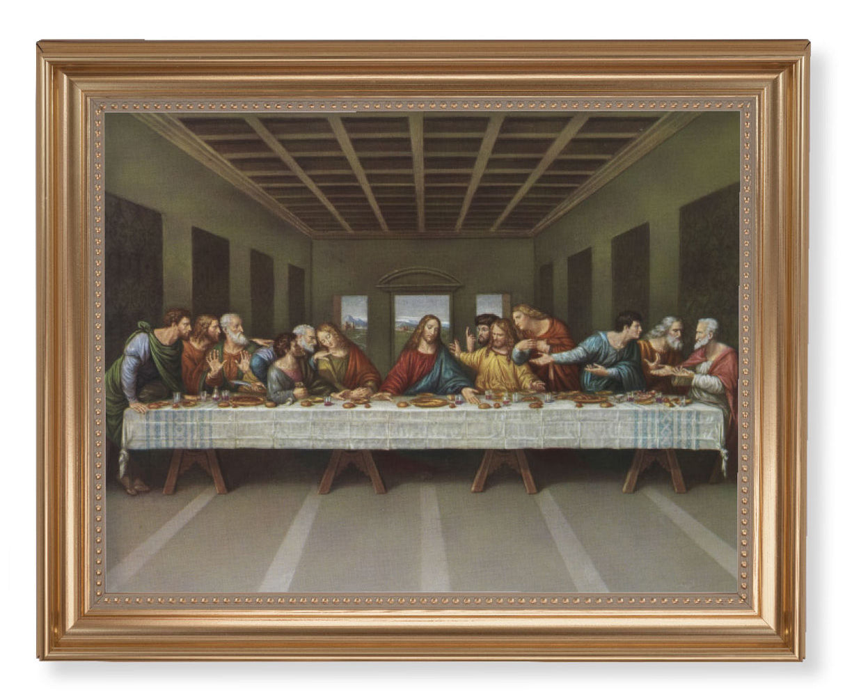 Last Supper by DaVinci 11x14 Framed Print Artboard