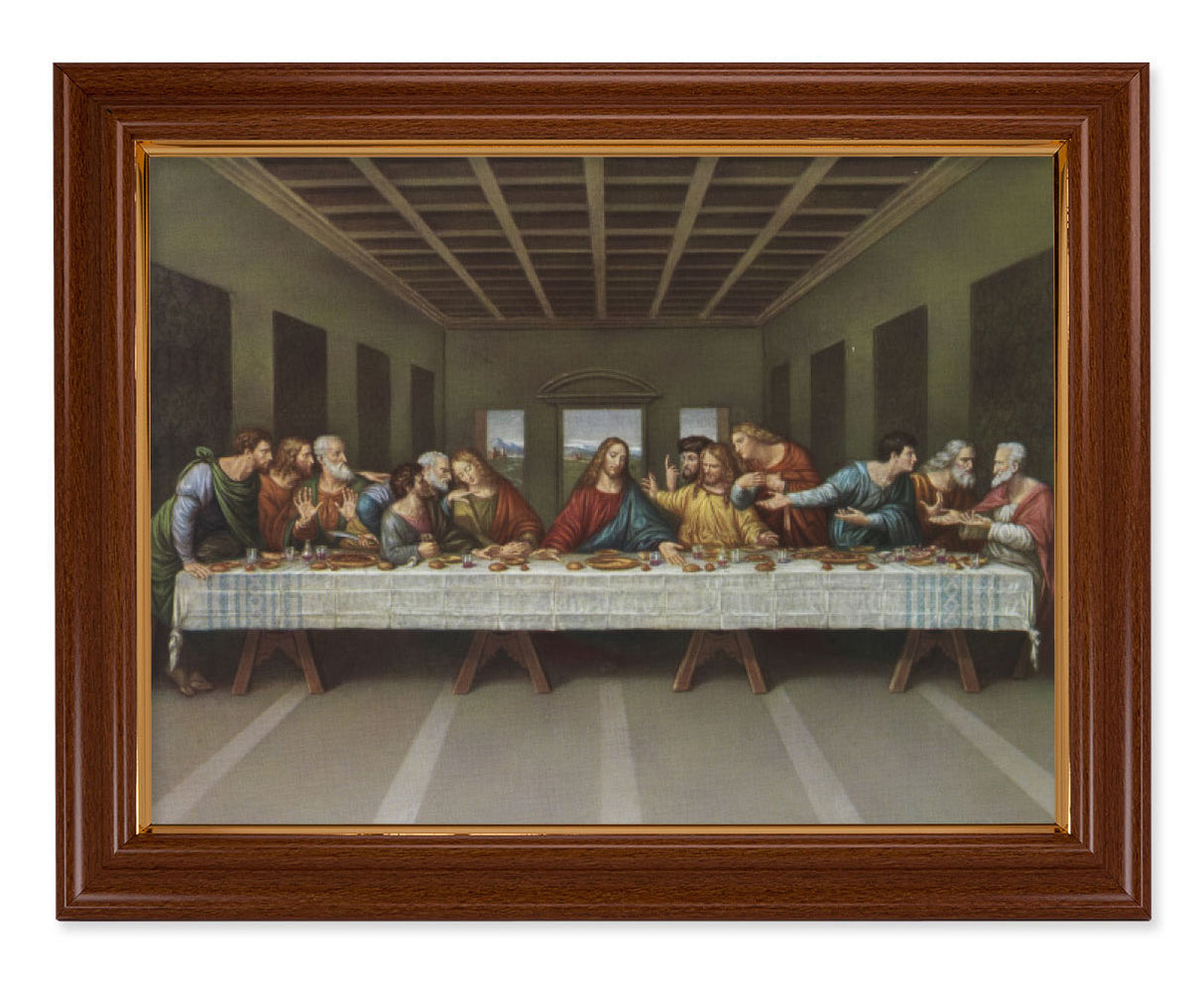 Last Supper by DaVinci 12x16 Framed Print Artboard