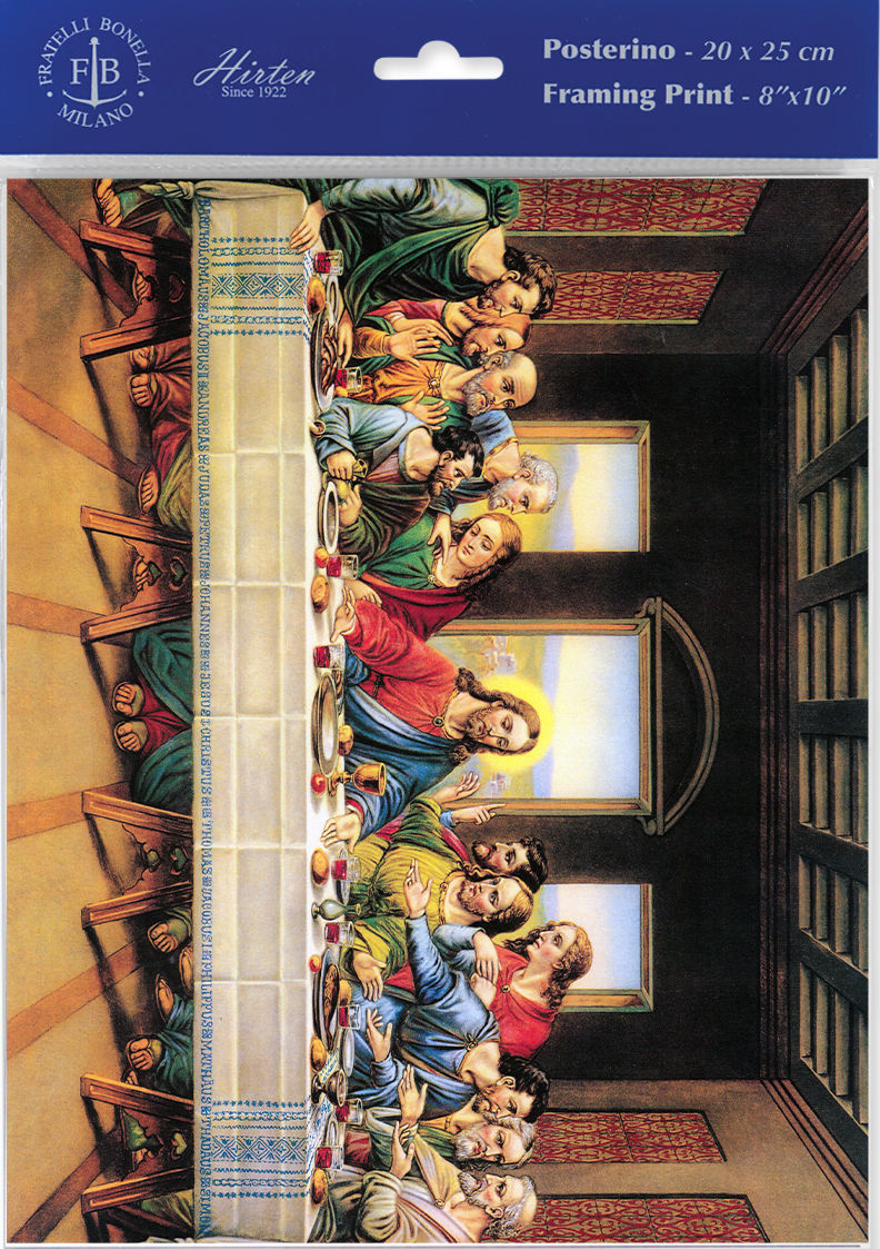 Last Supper by Davinci Print - Sold in 3 Per Pack