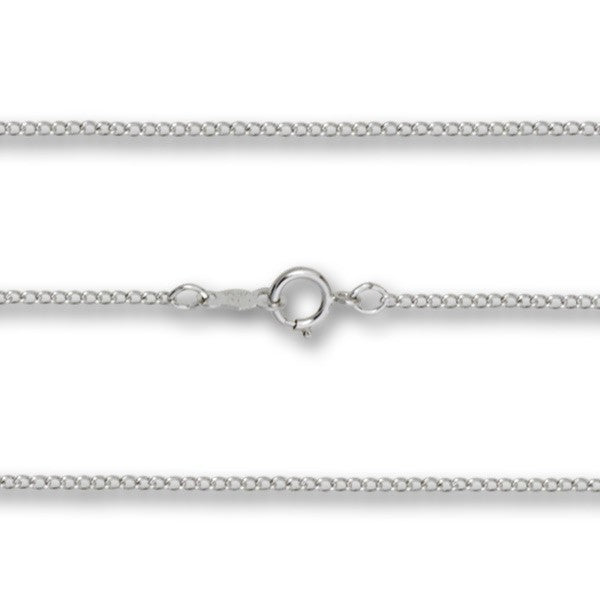 Lite Curb Chain Sterling Silver, Gold Filled, 14K Options