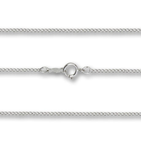 Lite Curb Chain Sterling Silver, Gold Filled, 14K Options