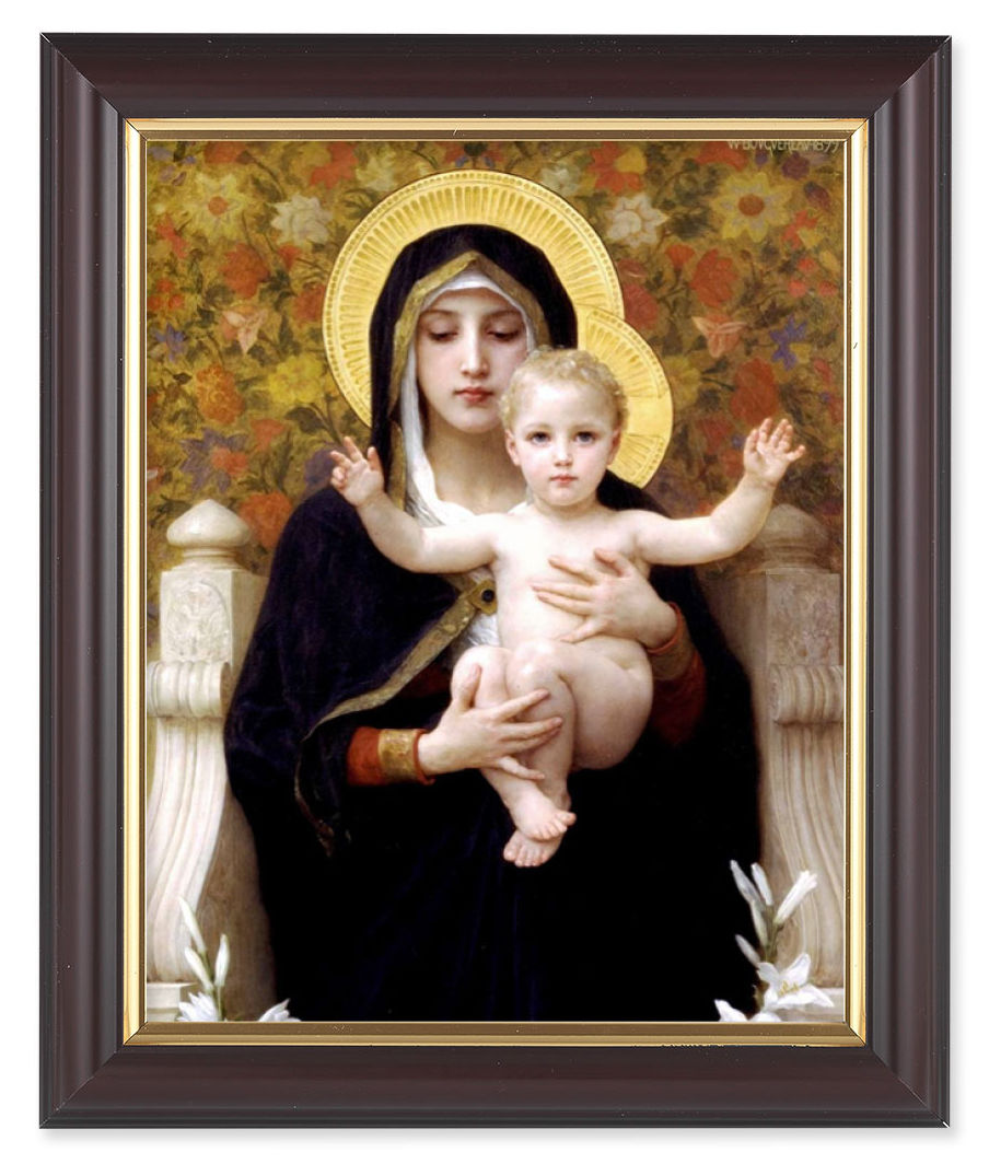 Madonna of the Roses 8x10 Framed Print Under Glass