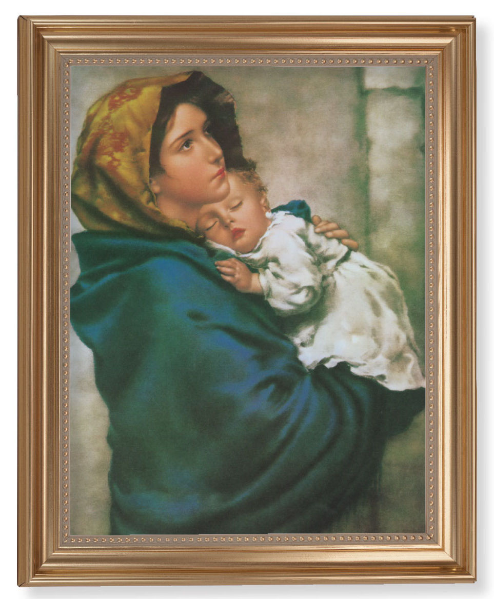 Madonna of the Street 11x14 Framed Print Artboard