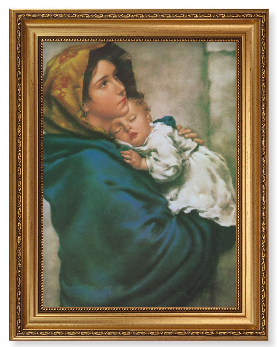 Madonna of the Street 12x16 Framed Print Artboard