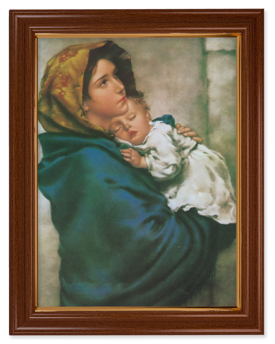 Madonna of the Street 12x16 Framed Print Artboard