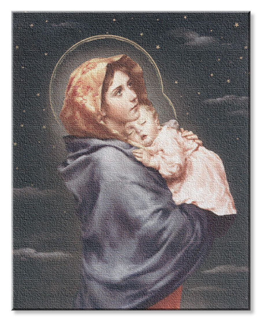 Madonna of the Street 8x10 Stretched Canvas Print