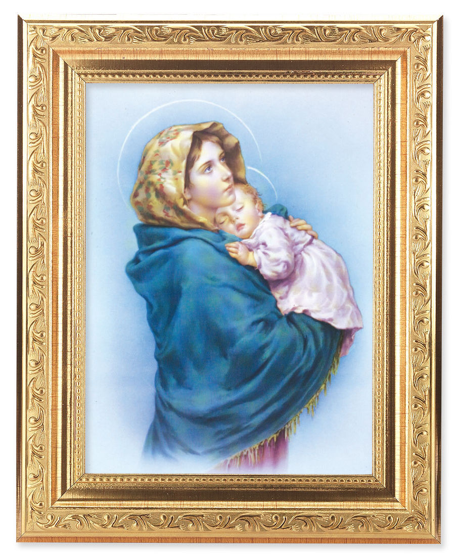Madonna of the Streets by Roberto Ferruzzi 6x8 Print Under Glass