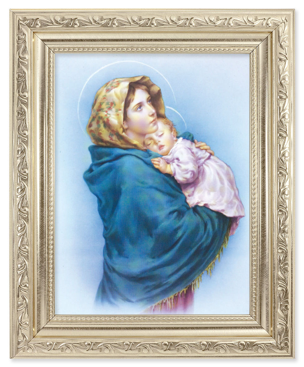 Madonna of the Streets by Roberto Ferruzzi 6x8 Print Under Glass