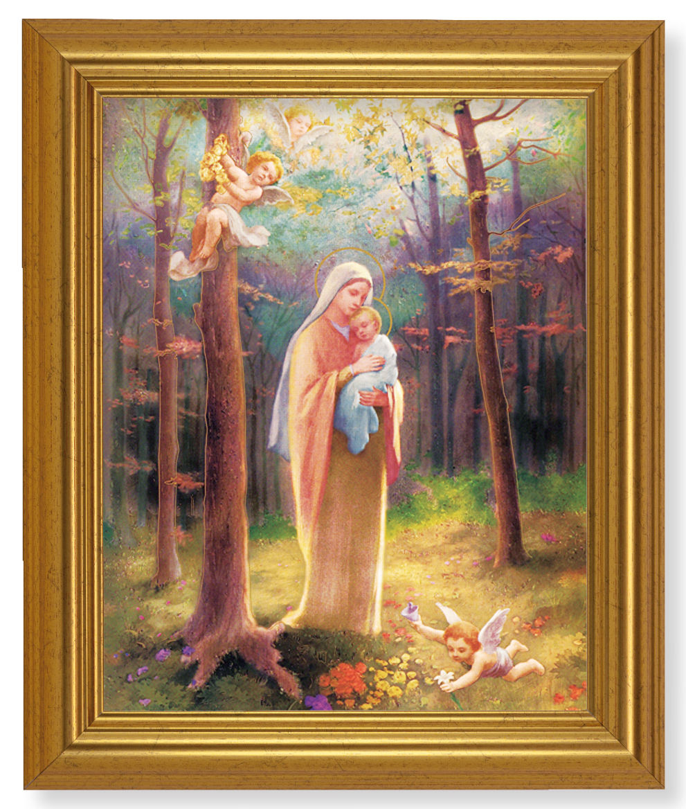 Madonna of the Woods 8x10 Framed Print Under Glass