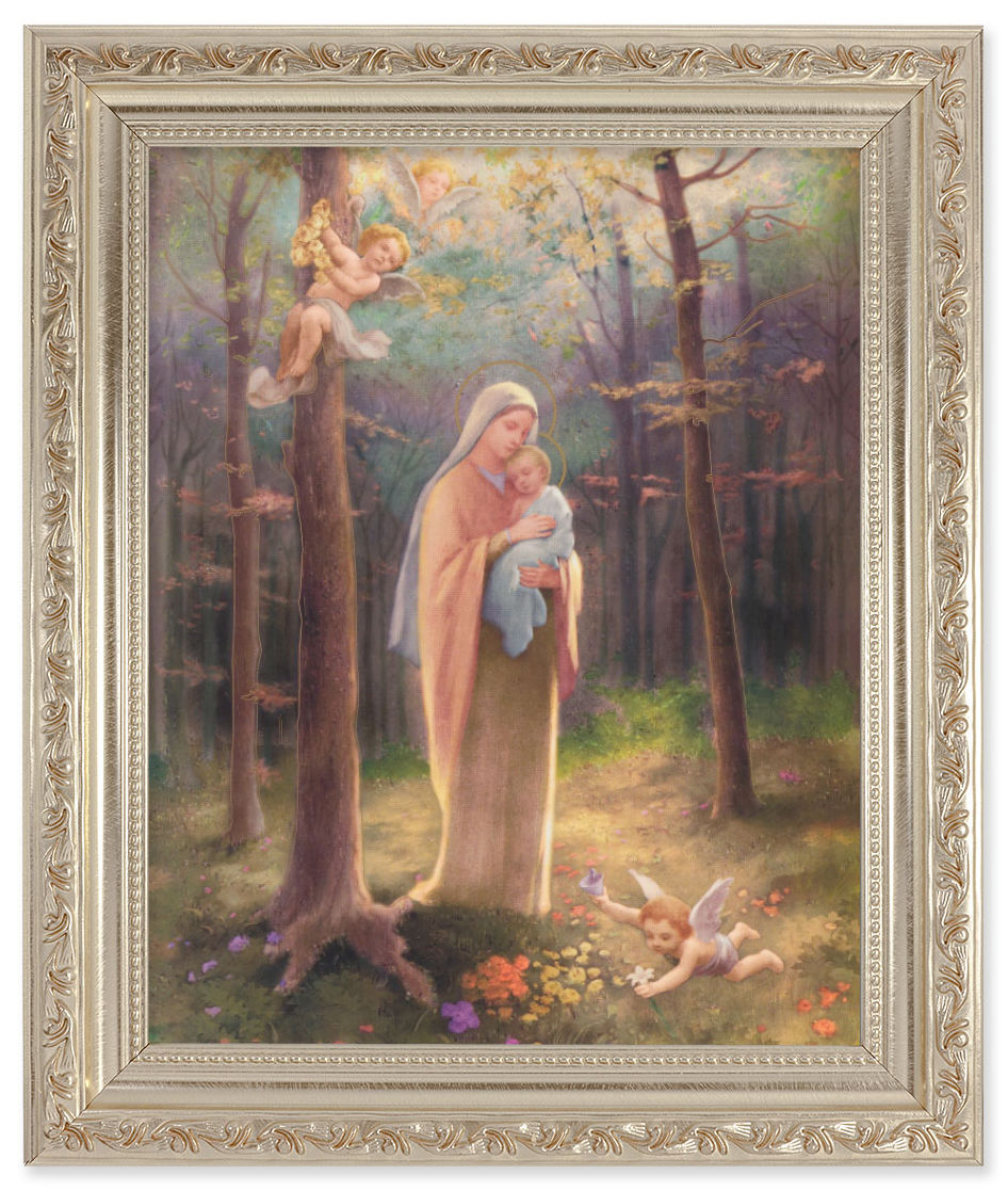 Madonna of the Woods 8x10 Framed Print Under Glass