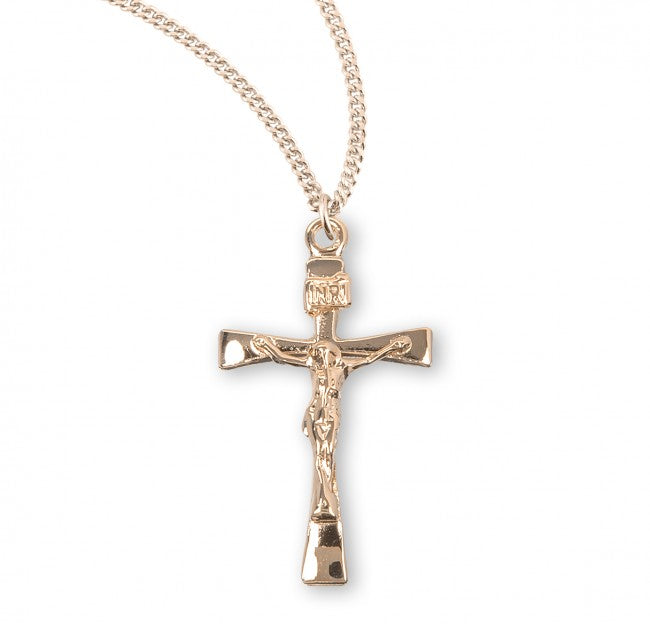 Maltese Crucifix Necklace with High Polish Finish