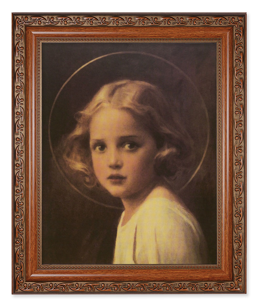 Mary Most Holy 8x10 Framed Print Under Glass
