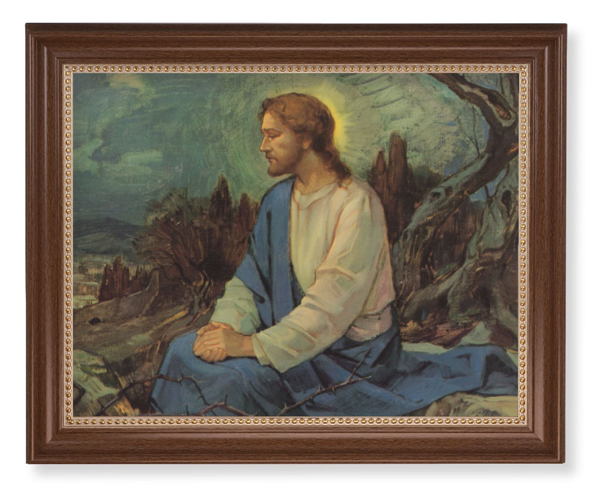 Meditation in the Garden 11x14 Framed Print Artboard