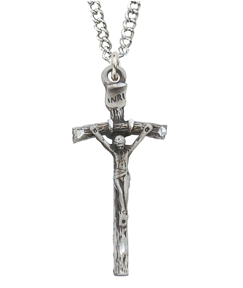 Classic Papal Cross Necklace for Men