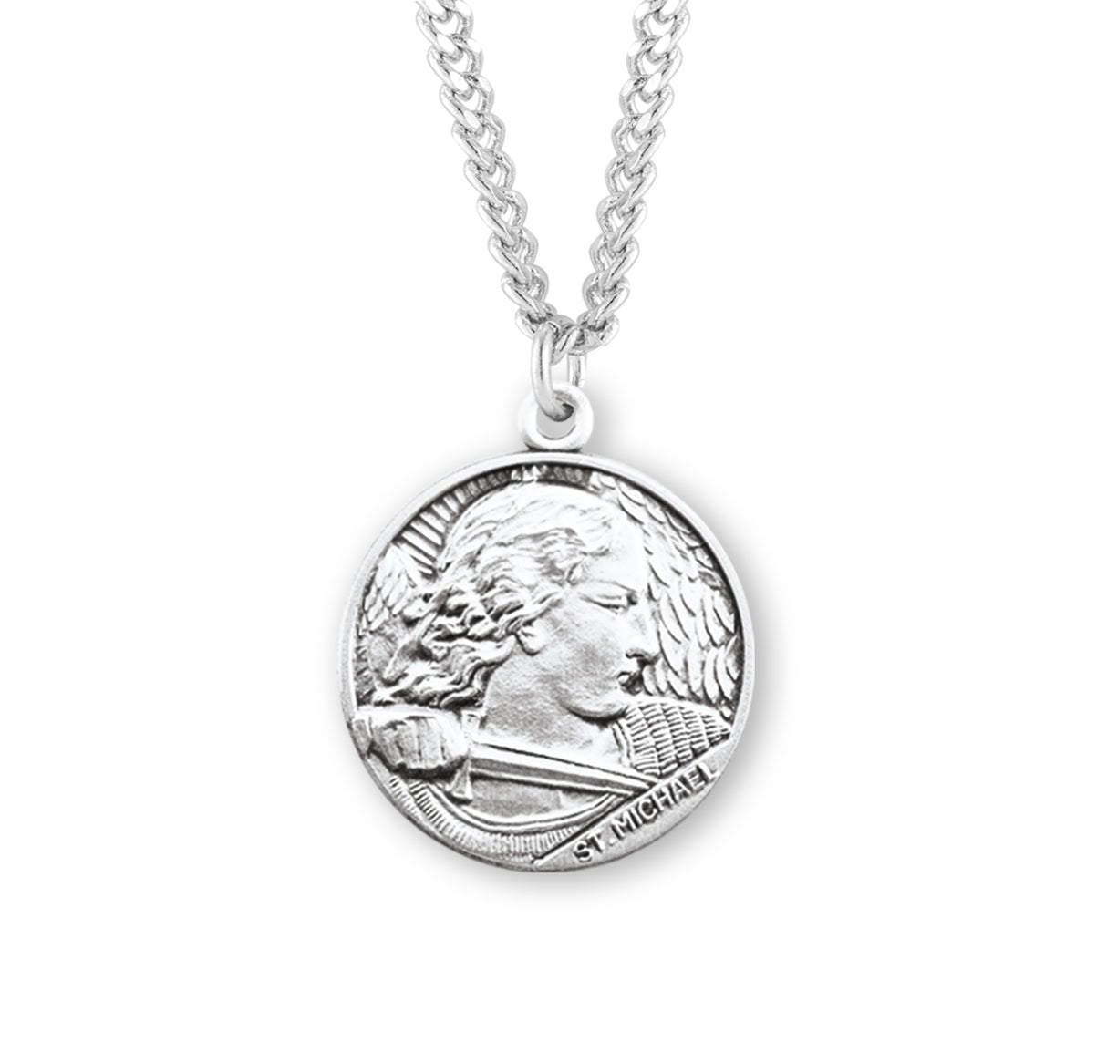 Face of Saint Michael Medal for Men