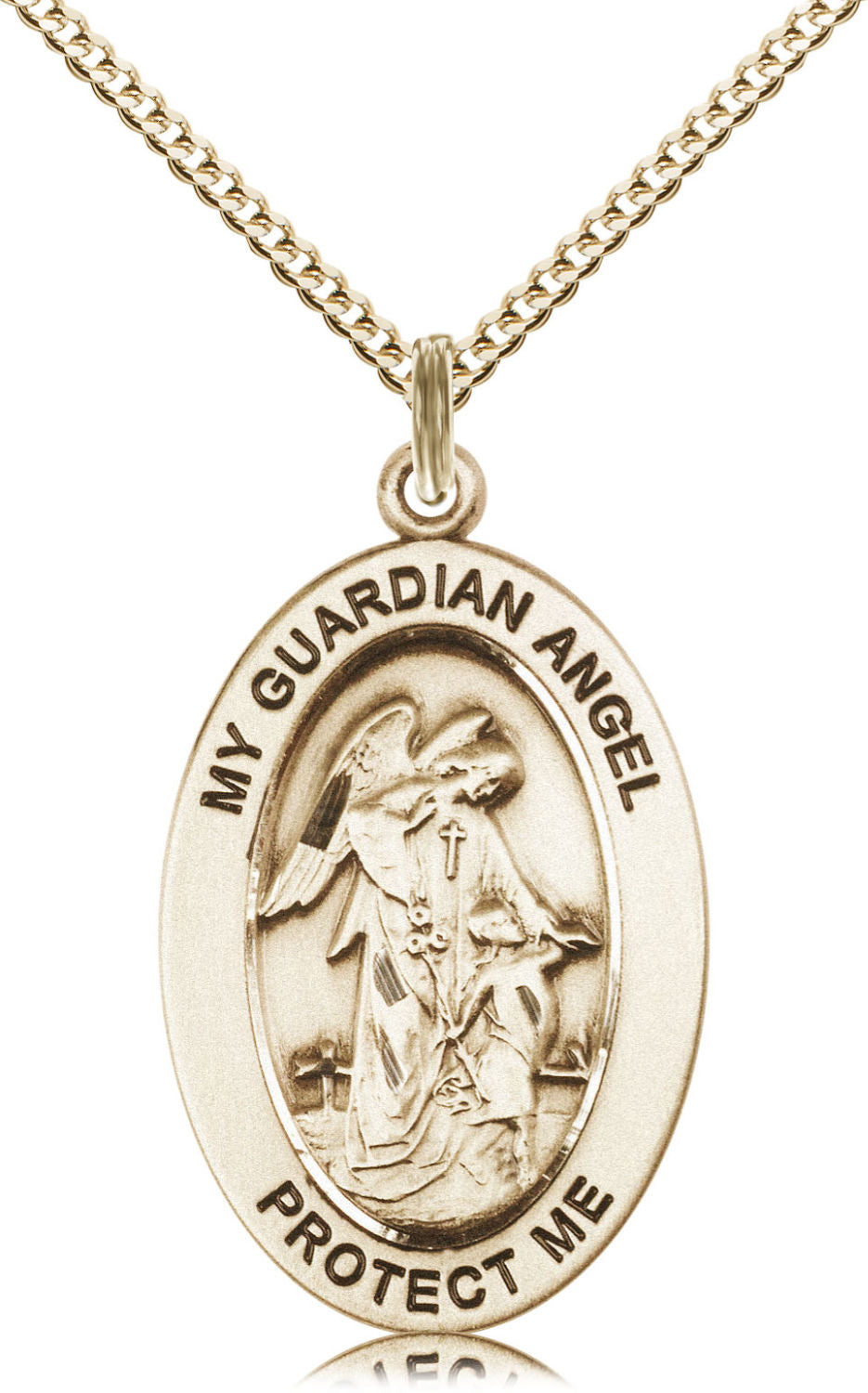 Guardian Angel Simple Necklace for Women
