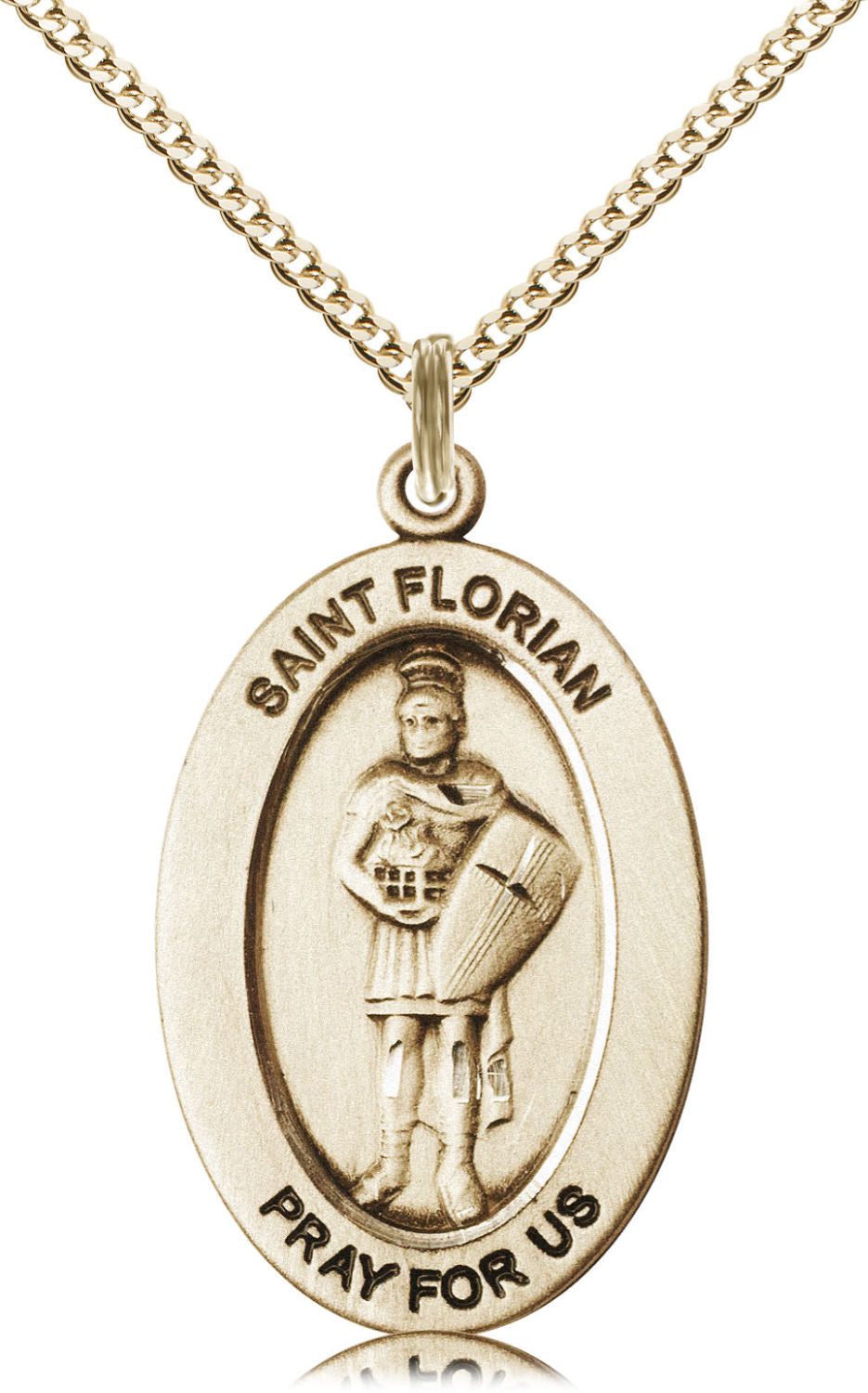 St. Florian of Fire Fighters Necklace for Women