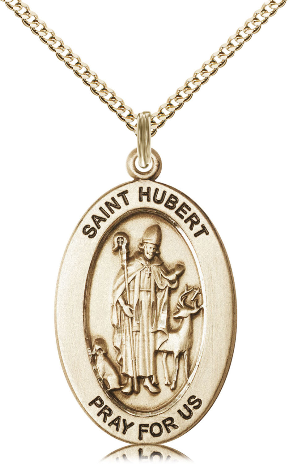 St. Hubert of Hunters Necklace for Women